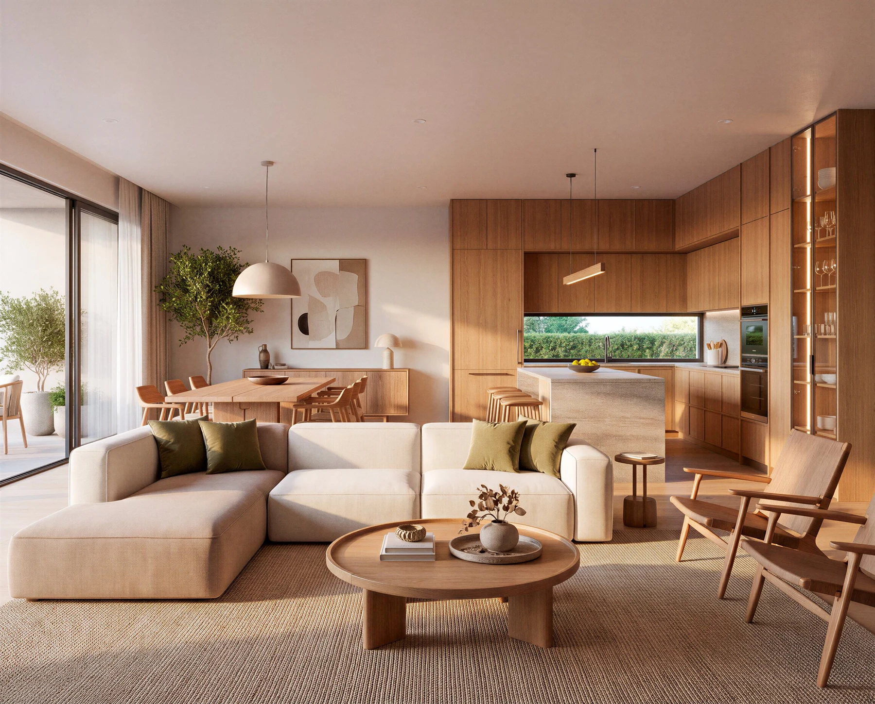 Residencia costera — Continuidad y calidez